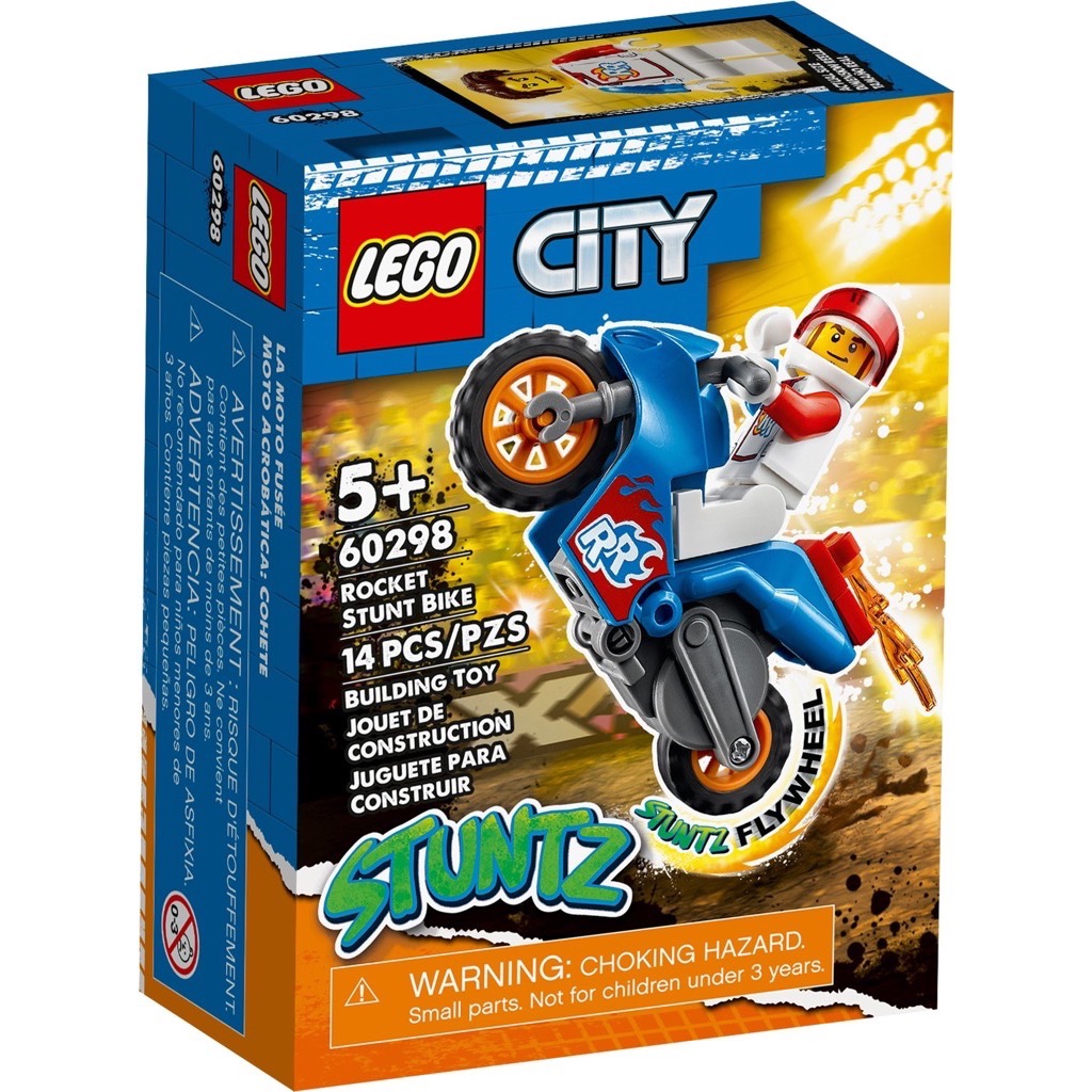 เลโก้ LEGO City 60298 Rocket Stunt Bike