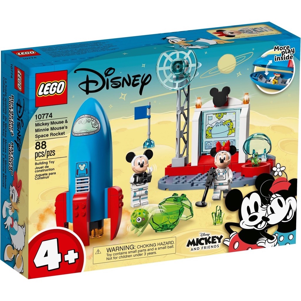 เลโก้ LEGO Disney 10774 Mickey Mouse & Minnie Mouse's Space Rocket