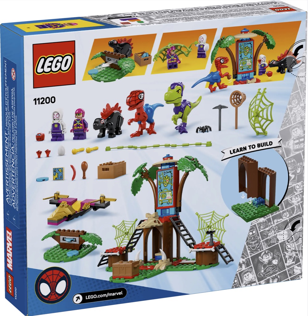 เลโก้ LEGO Super Heroes 11200 Spidey and Gobby's Raptor Battle at Tree House HQ