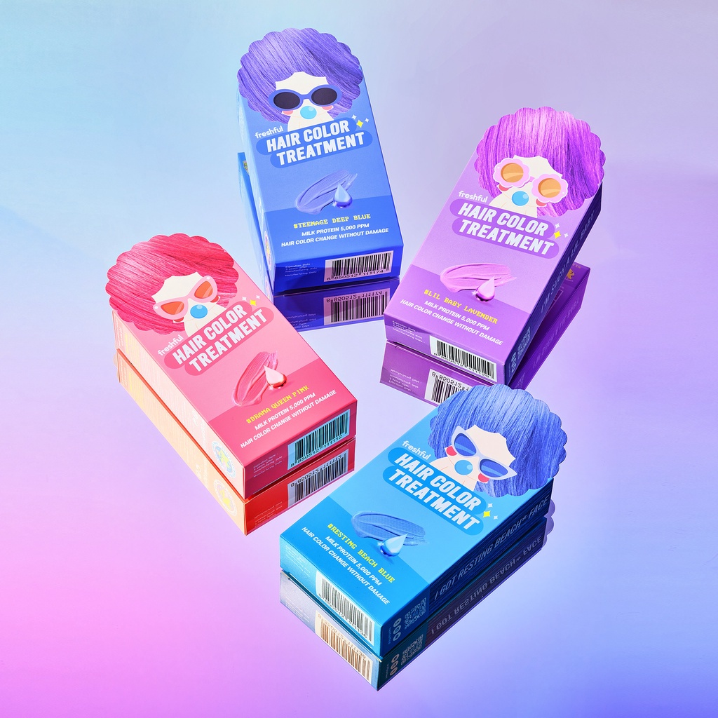 Freshful-Milkshake Hair Color Treatment ทรีทเม้นท์เปลี่ยนสีผม 90 มล.