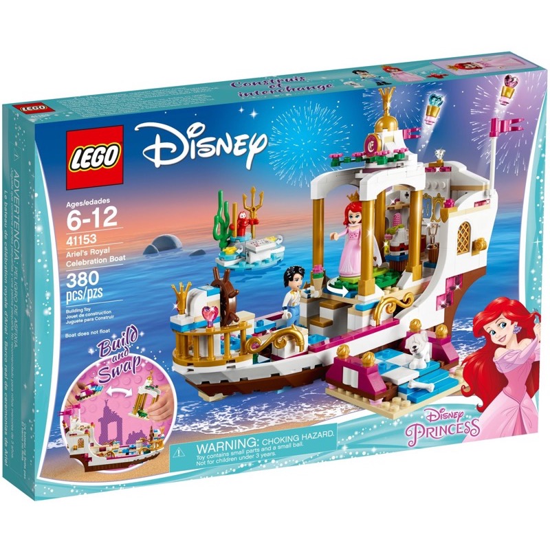 LEGO Disney 41153 Ariel's Royal Celebration Boat