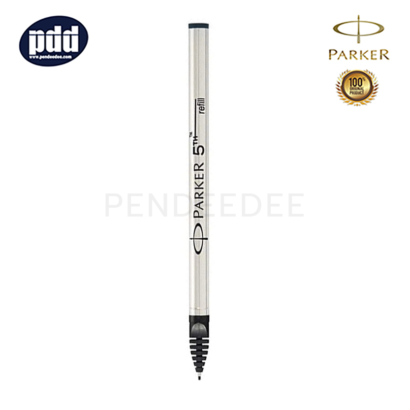 PARKER ไส้ปากกา ป๊ากเกอร์ ฟิฟท์ หมึกดำ หัวเอฟ 0.5 มม. PARKER Black Ink Fine Point 0.5 mm. 5th Refill