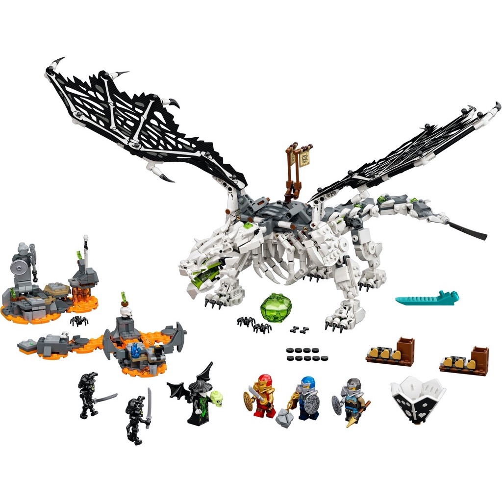 เลโก้ LEGO Ninjago 71721 Skull Sorcerer's Dragon
