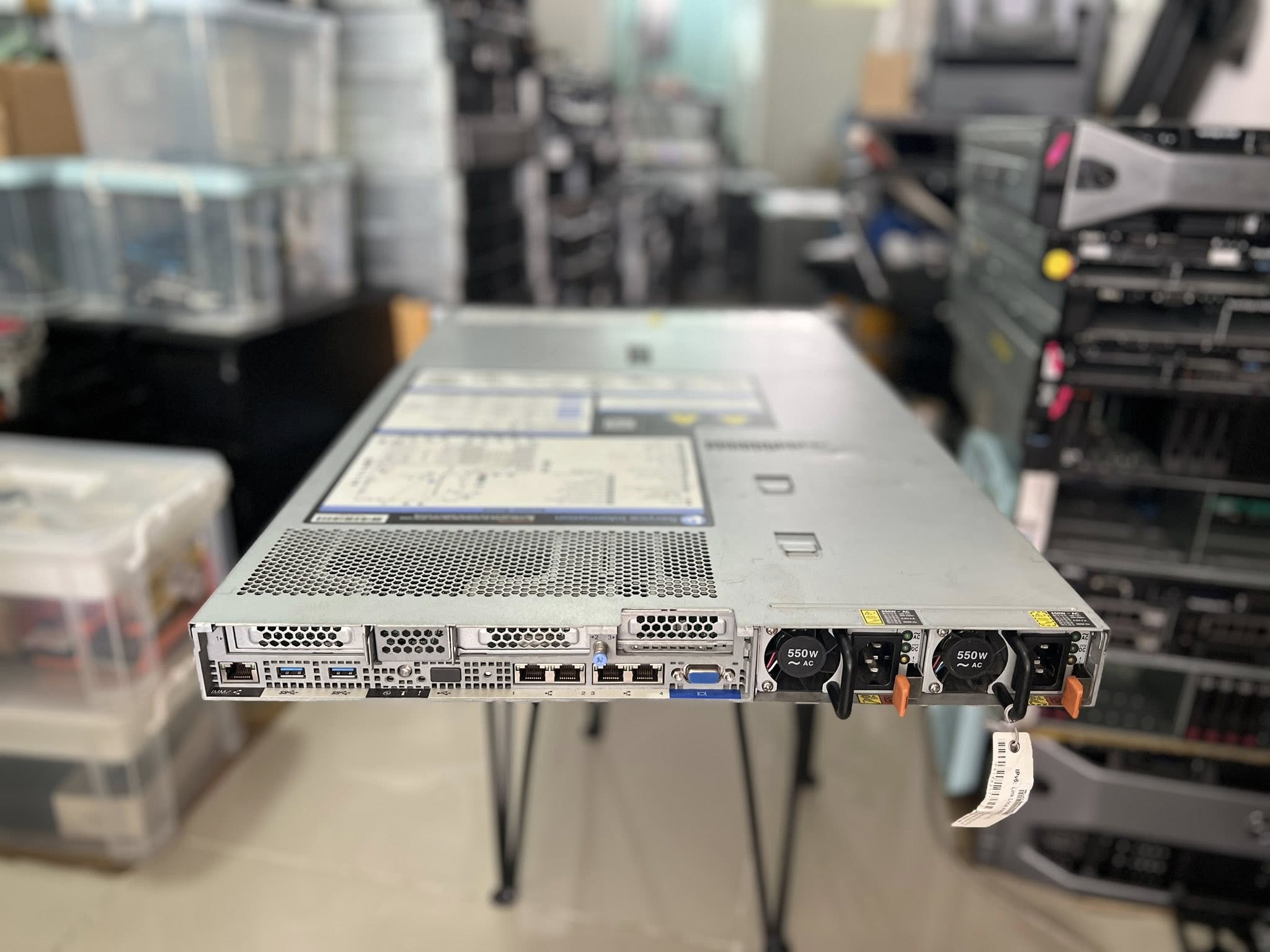 server Lenovo X3550 M5 64gb 14cores MT 8869AC1 ประกัน 3 เดือน เซิฟเวอร์เลอโนโวมือสองพร้อมใช้งาน