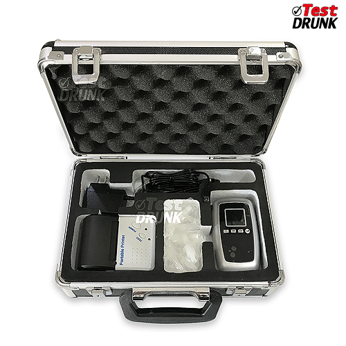 เครื่องเป่าแอลกอฮอลล์แบบคุณภาพสูง Electrochemical with printer AT8100(แบบเช่า)