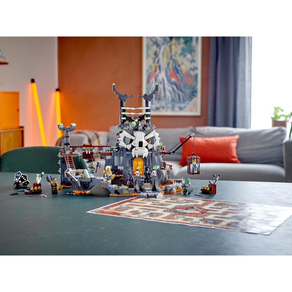 เลโก้ LEGO Ninjago 71722 Skull Sorcerer's Dungeons