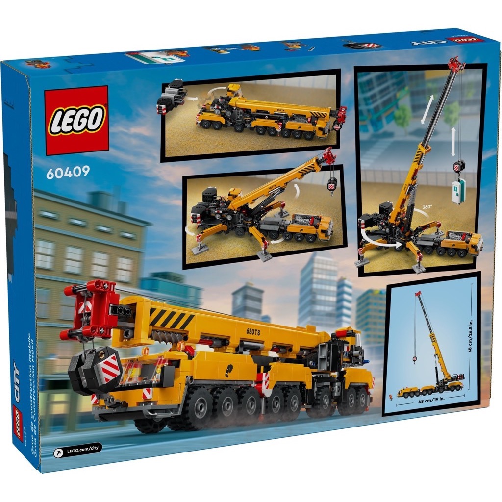 เลโก้ LEGO City 60409 Mobile Construction Crane