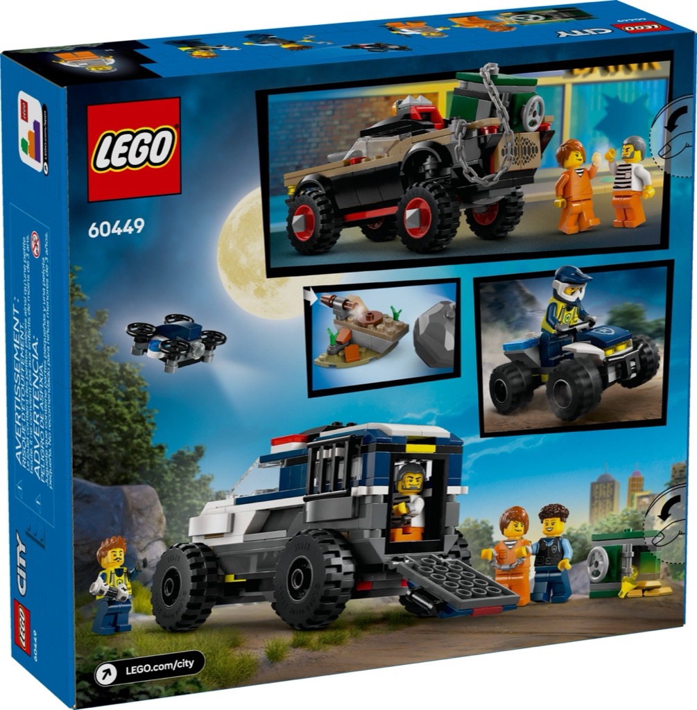 เลโก้ LEGO City 60449 Off-Road Police Car Chase
