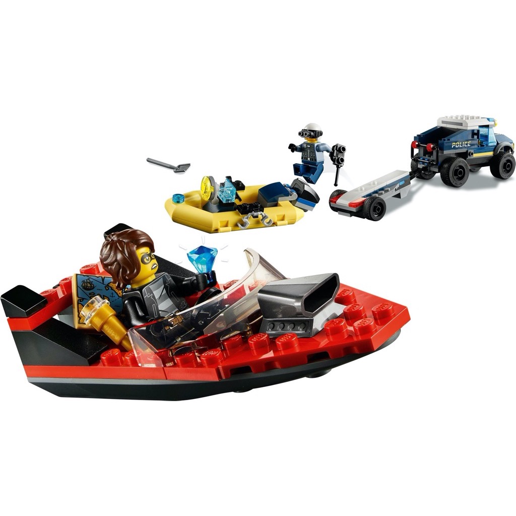 เลโก้ LEGO City 60272 Elite Police Boat Transport
