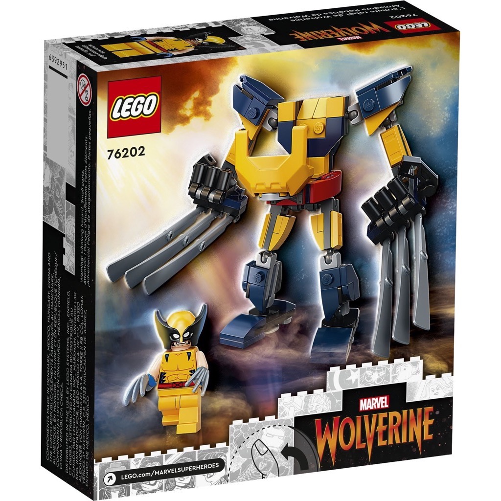 เลโก้ LEGO Super Heroes 76202 Wolverine Mech Armor