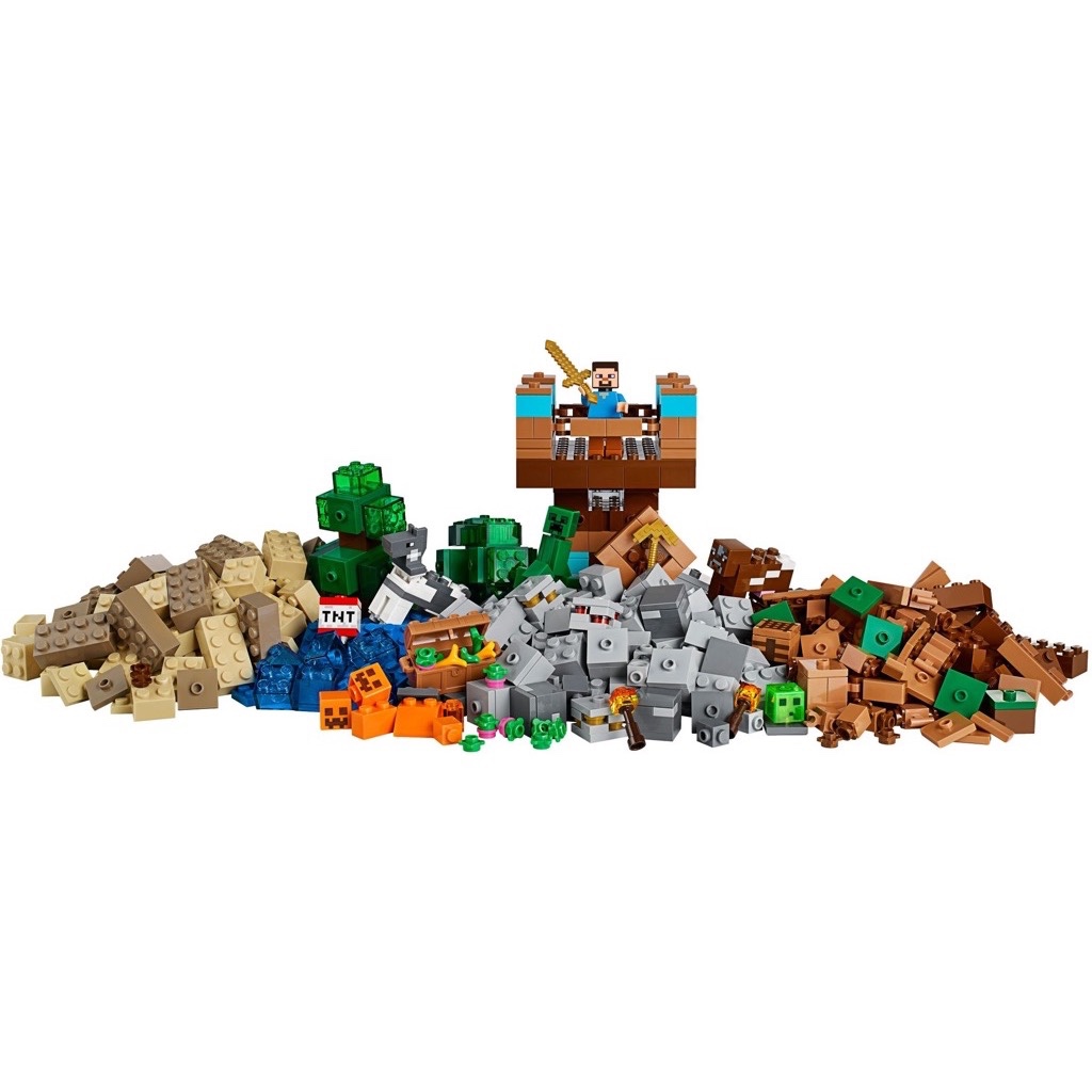 LEGO Minecraft 21135 The Crafting Box 2.0 (กล่องไม่สวย- Damaged Box) สำเนา