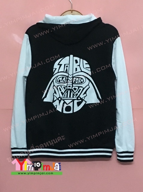 ตัวอย่างเสื้อฮู้ดเบสบอลลาย agoda