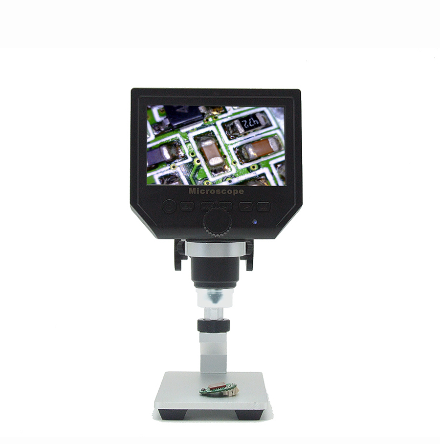 Portable Lcd Digital Microscope 600X 3.6MP 1080P