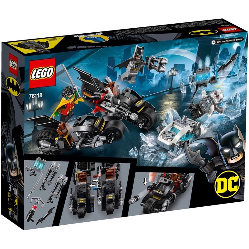 LEGO Super Heroes 76118 Mr. Freeze Batcycle Battle