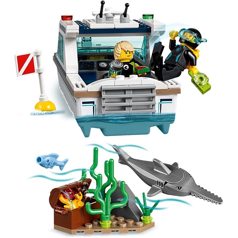 LEGO City 60221 Diving Yacht