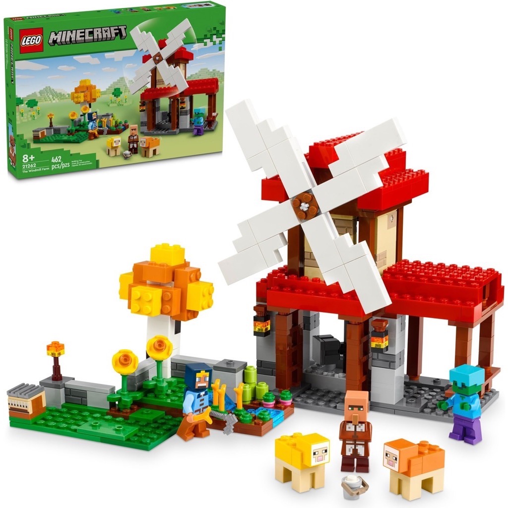 เลโก้ LEGO Minecraft 21262 The Windmill Farm