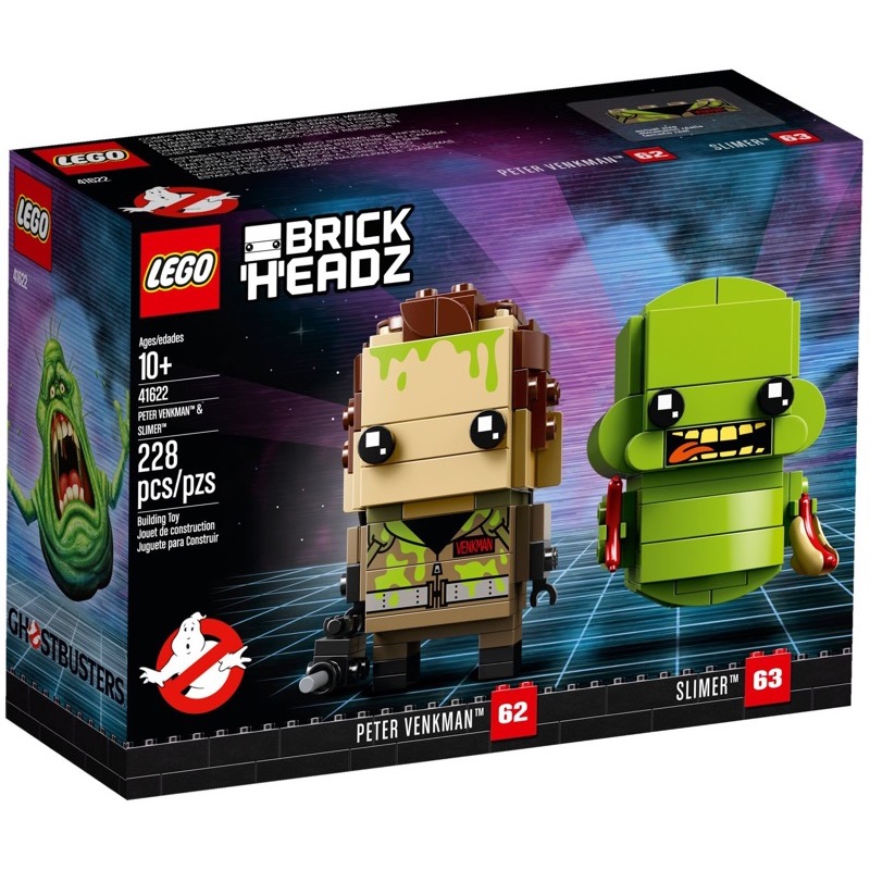 LEGO BrickHeadz 41622 Peter Venkman & Slimer
