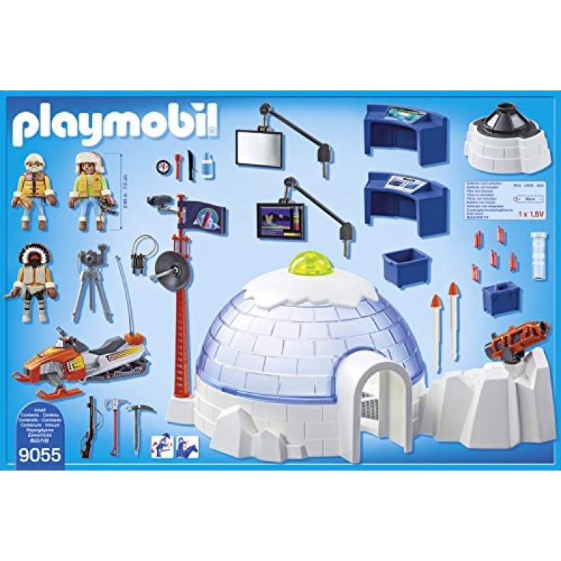 PLAYMOBIL 9055 Arctic Expedition Headquarters