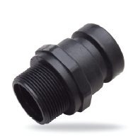 CAM LOCK-C ข้อต่อสวมเร็ว เกลียวนอก สำหรับท่อแบนเกษตร (ตัวผู้)