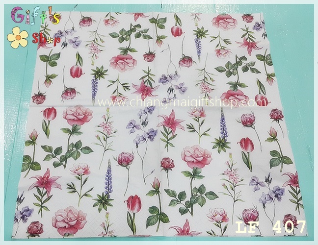 กระดาษแนปกิ้น, ลายดอกกุหลาบสีแดง, ลายดอกคาร์เนชั่น, พื้นหลังสีขาว, ลายดอกกุหลาบ, ลายดอกไม้, ลายดอกลิลลี่
