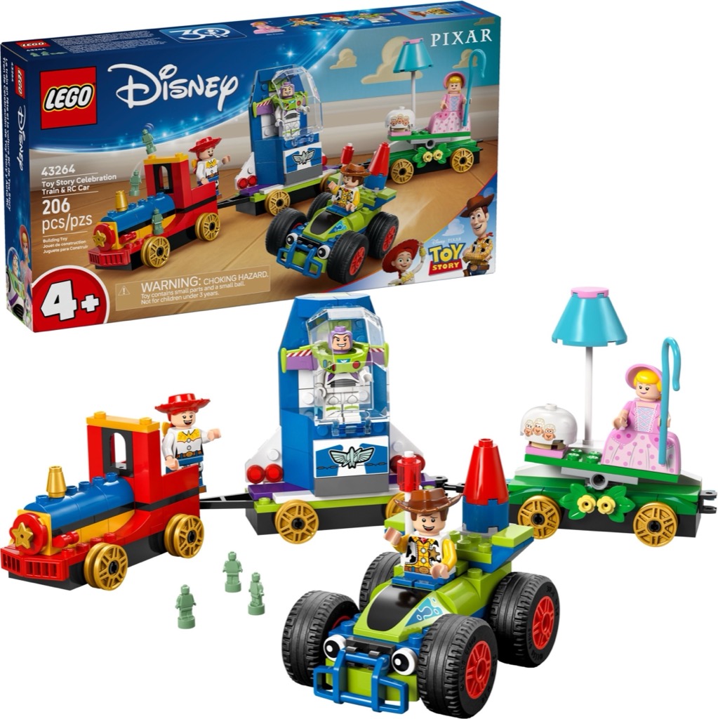 เลโก้ LEGO Disney 43264 Toy Story Celebration Train & RC Car