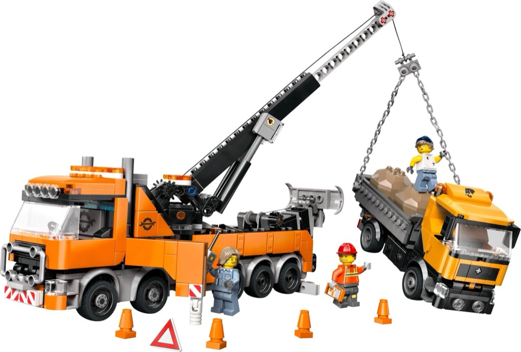 เลโก้ LEGO City 60467 Heavy-Duty Recovery Tow Truck with Crane