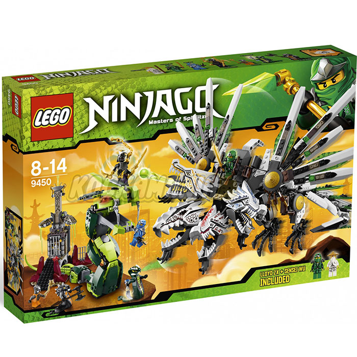 LEGO 9450 Ninjago Epic Dragon Battle (Retired Product)