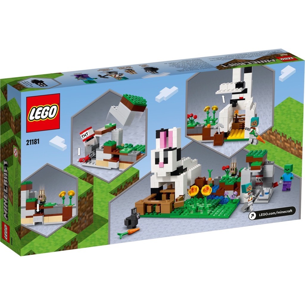 เลโก้ LEGO Minecraft 21181 The Rabbit Ranch