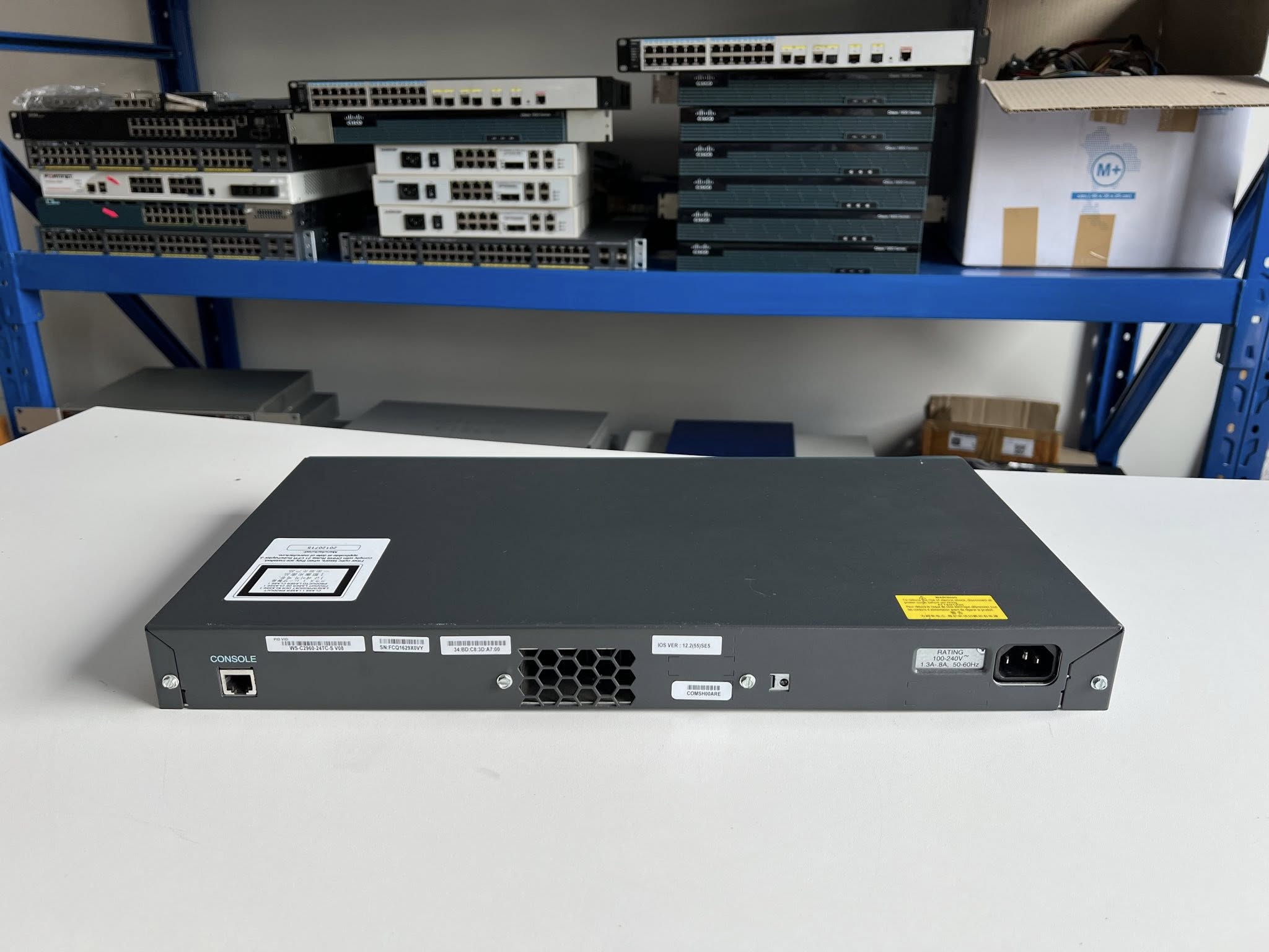 Switch Cisco 2960 24TC S uplink sfp 1G สวิทซิสโก้มือสองพร้อมใช้งาน