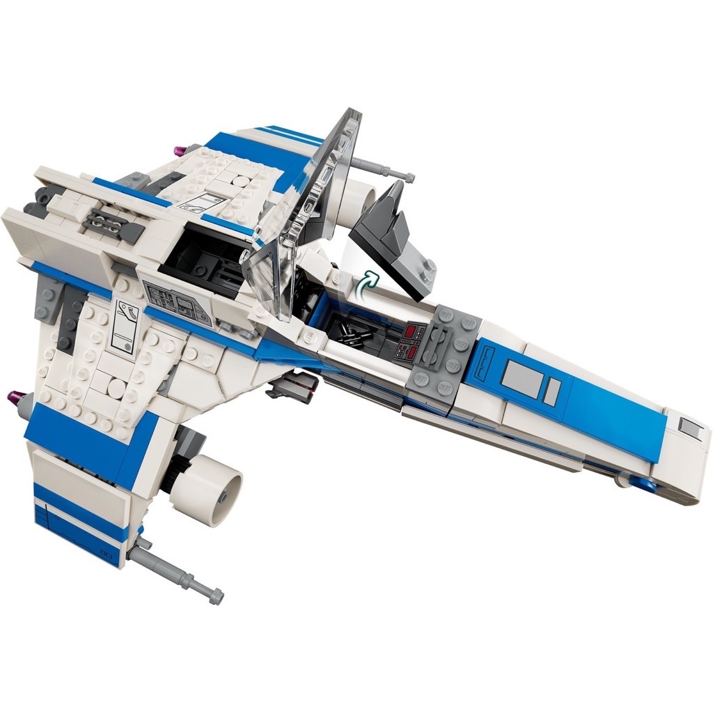 เลโก้ LEGO Star Wars 75364 New Republic E-wing vs. Shin Hati's Starfighter