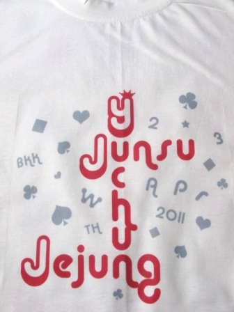เสื้อยืด แฟนคลับ JYJ
