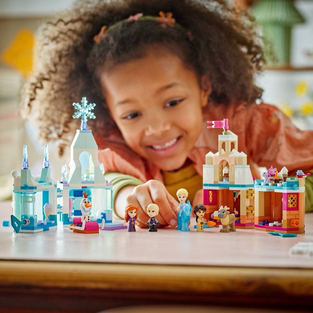 เลโก้ LEGO Disney Frozen 43278 Mini Arendelle Castle & Elsa’s Ice Palace