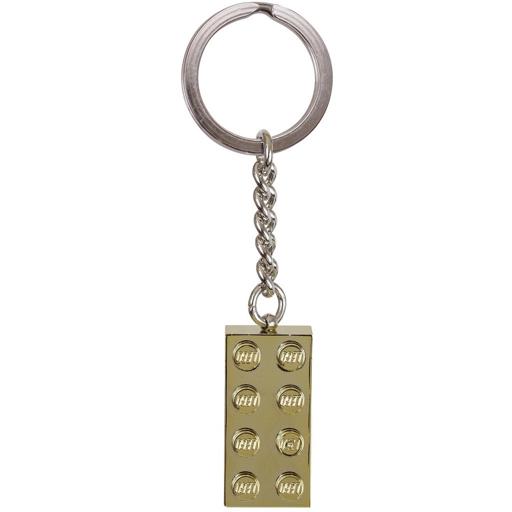 เลโก้ LEGO Exclusives 850808 Gold 2 x 4 Stud Key Chain