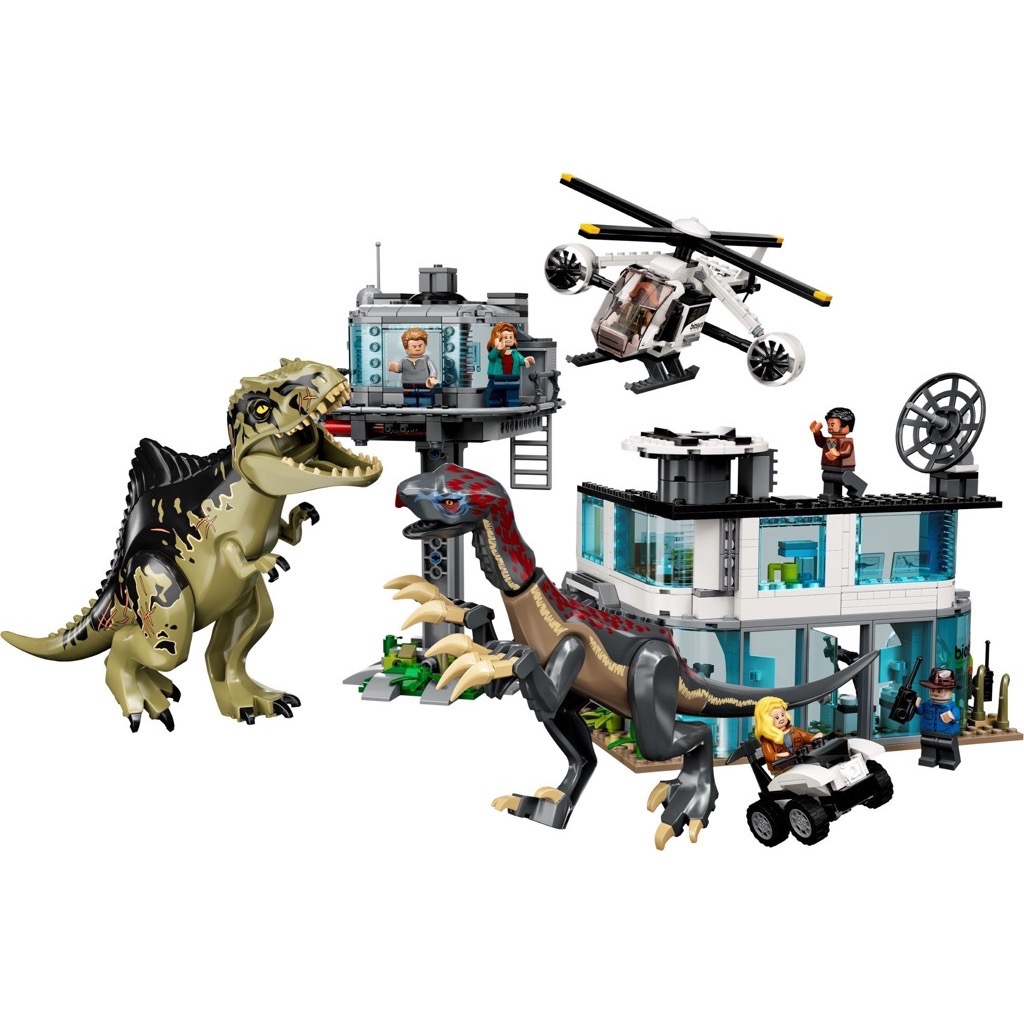 เลโก้ LEGO Jurassic World 76949 Giganotosaurus & Therizinosaurus Attack