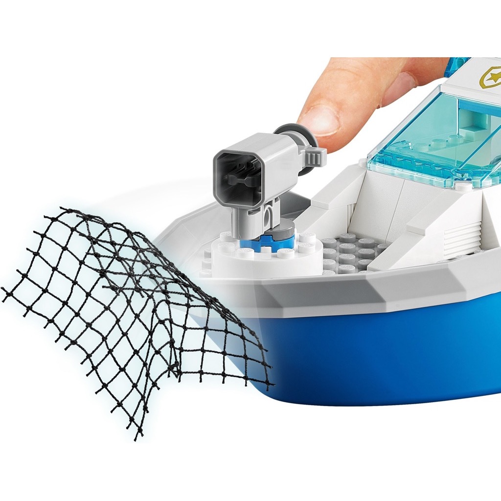 เลโก้ LEGO City 60277 POLICE PATROL BOAT
