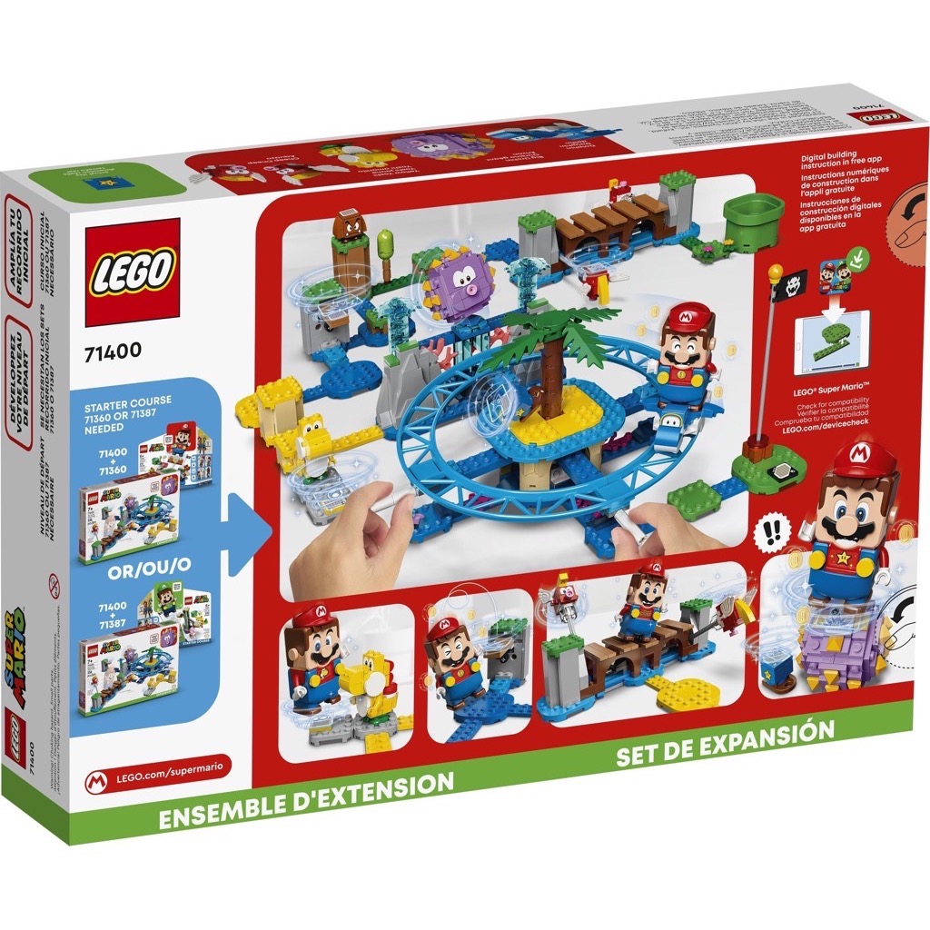 เลโก้ LEGO Super Mario 71400 Big Urchin Beach Ride