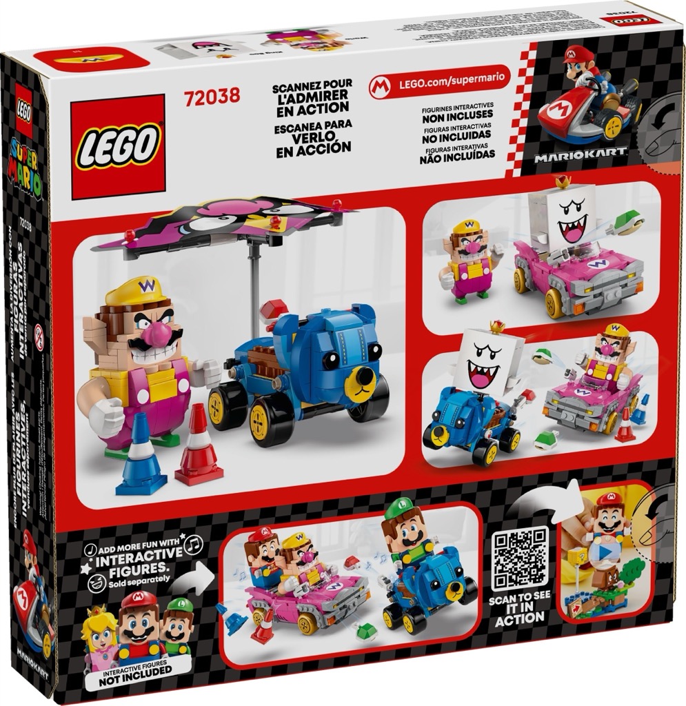 เลโก้ LEGO Super Mario 72038: Mario Kart – Wario & King Boo