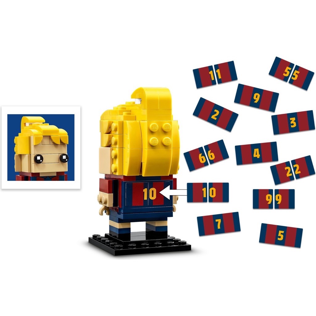 เลโก้ LEGO BrickHeadz 40542 FC Barcelona Go Brick Me