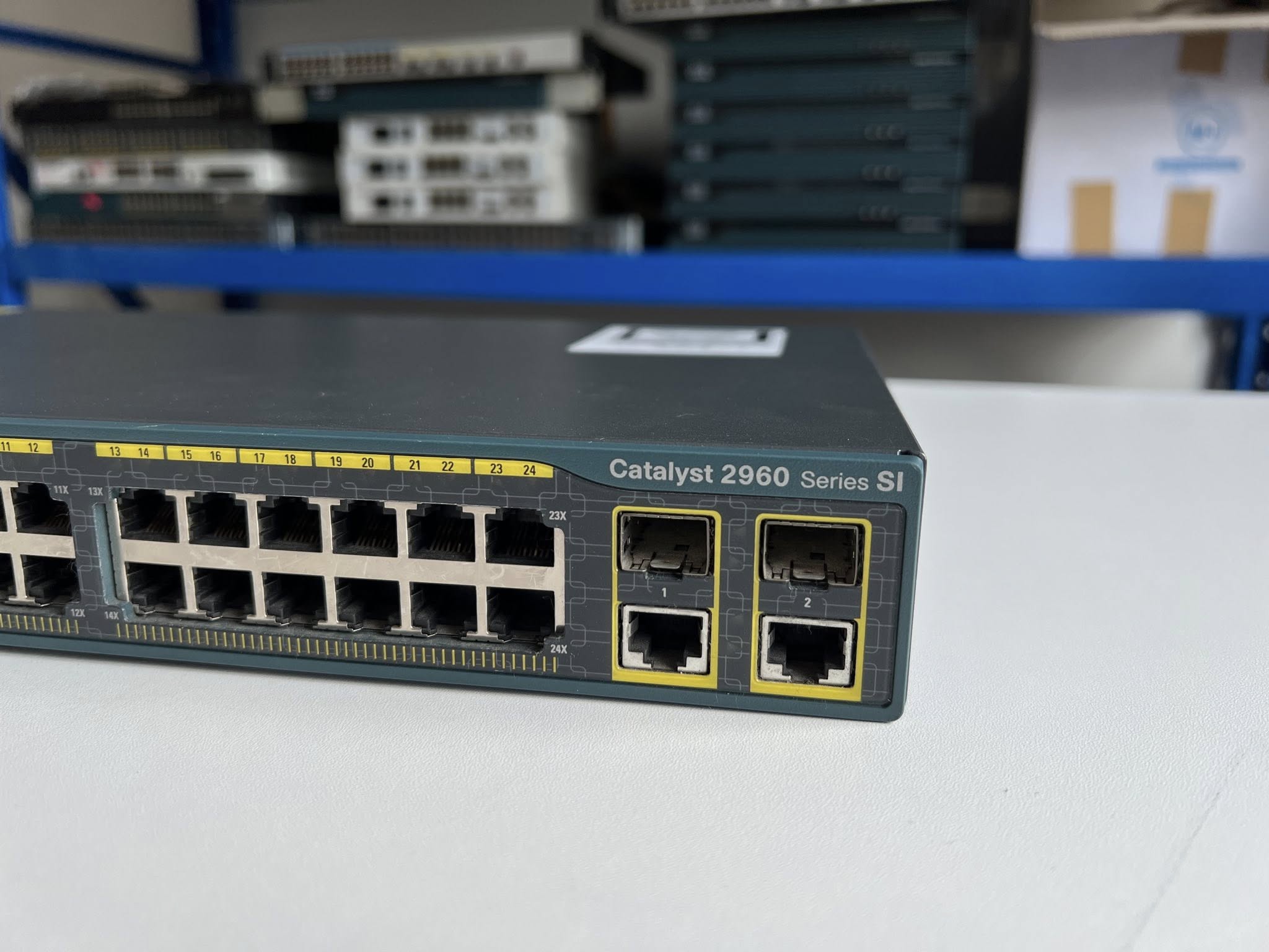 Switch Cisco 2960 24TC S uplink sfp 1G สวิทซิสโก้มือสองพร้อมใช้งาน