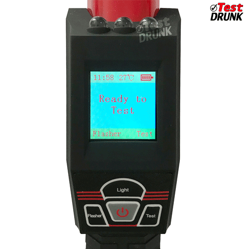 เครื่องเป่าแอลกอฮอลล์แบบตรวจคัดกรอง คุณภาพสูง แบบมีปั๊มดูด AT7100