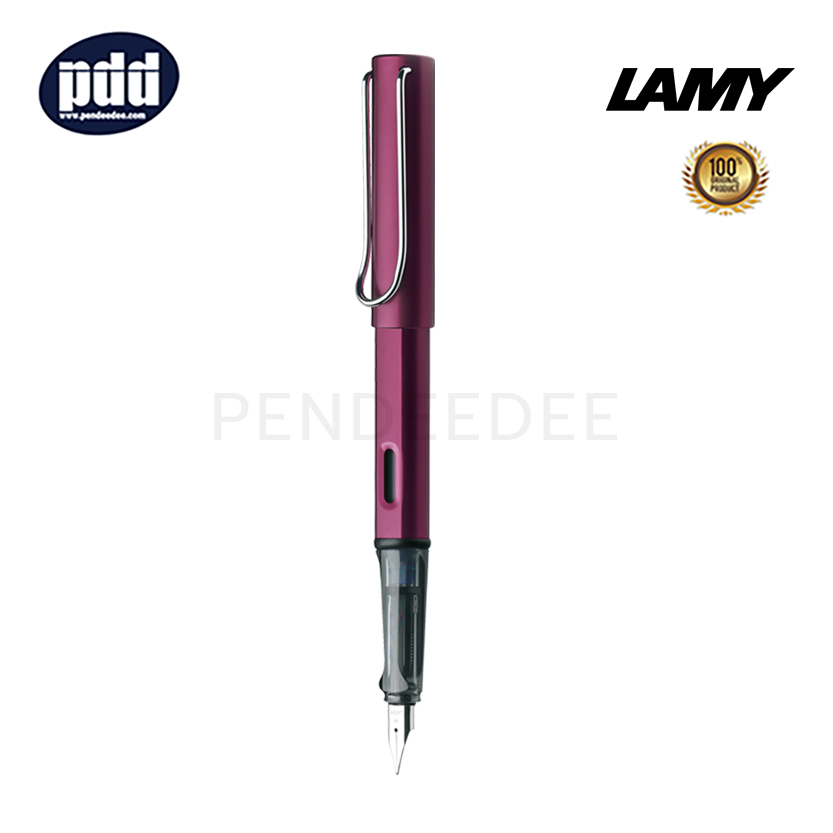 ปากกาสลักชื่อ LAMY ปากกาหมึก ลามี่ ออสตาร์ สีม่วง หัวเอ็ม 0.7 มม. LAMY Al-Star Purple Nib M 0.7 mm. Fountain Pen