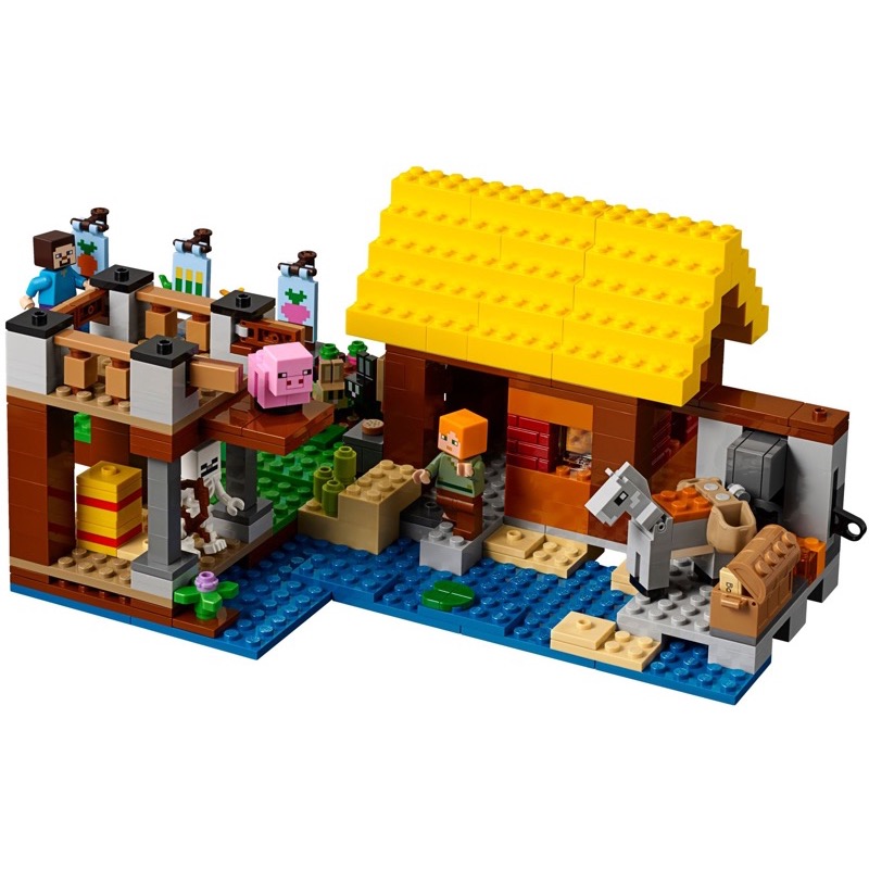 LEGO Minecraft 21144 The Farm Cottage (กล่องไม่สวย)