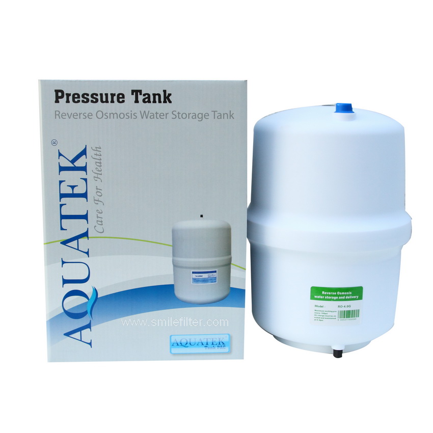 Pressure Tank AQUATEK SILVER - 4.0 G Plastic Tank