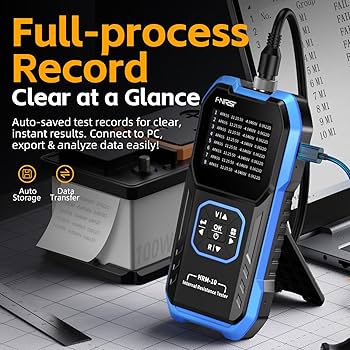 FNIRSI HRM-10 Battery Voltage Internal Resistance Tester