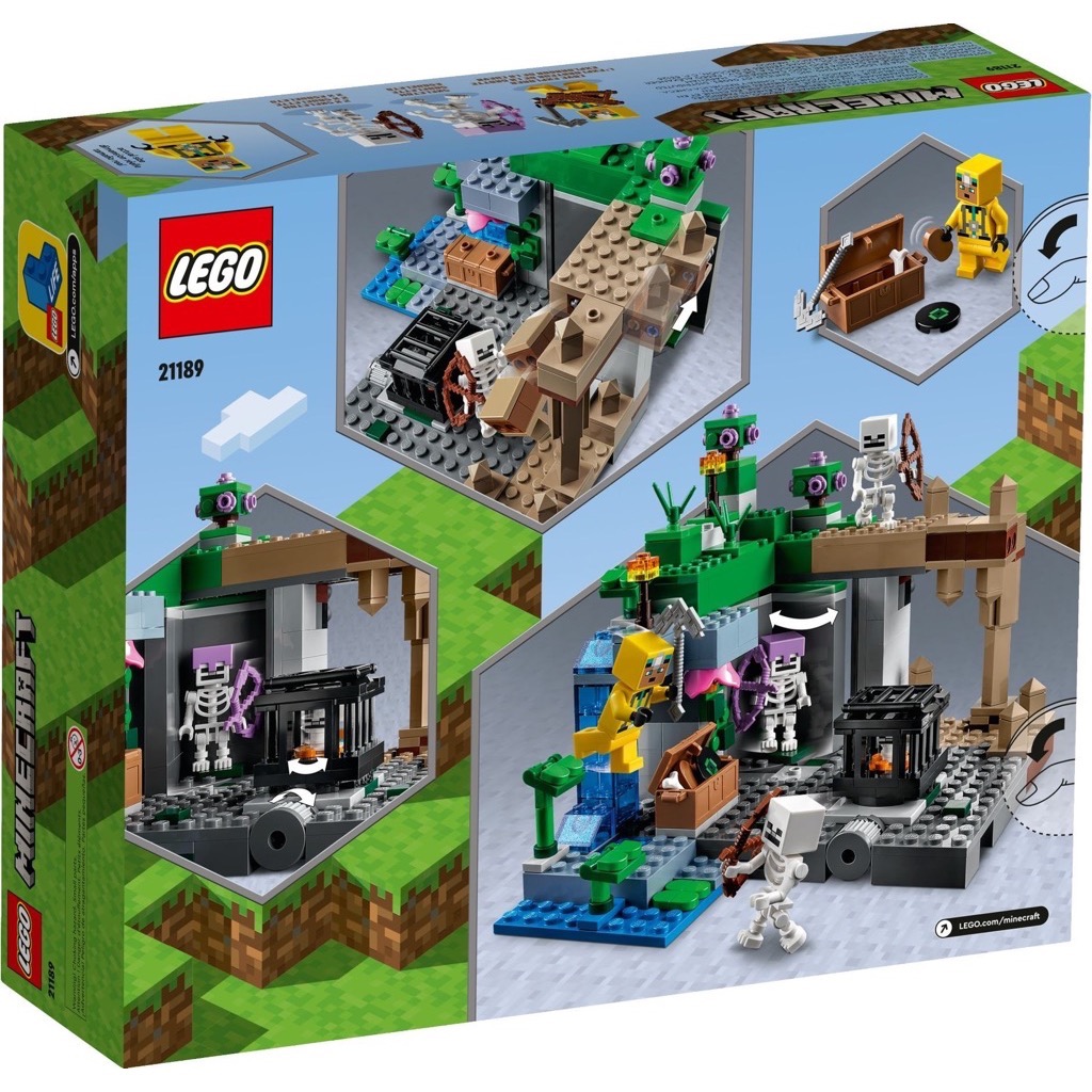 เลโก้ LEGO Minecraft 21189 The Skeleton Dungeon