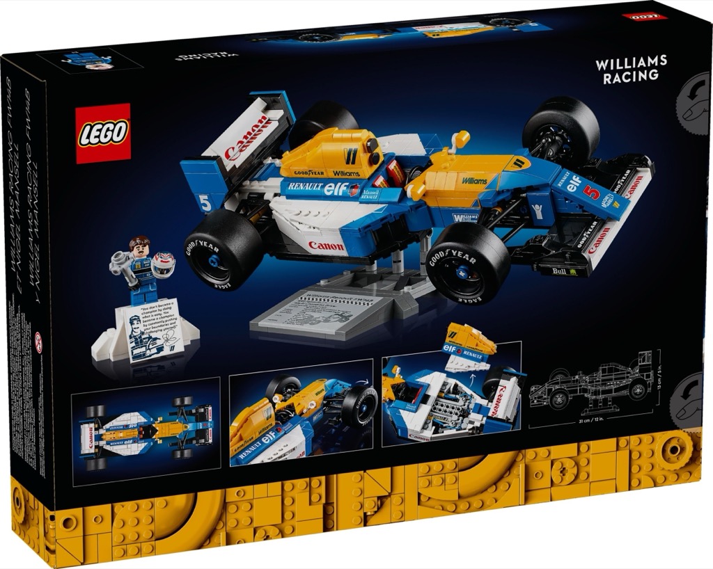 เลโก้ LEGO Exclusives 10353 Williams Racing FW14B & Nigel Mansell