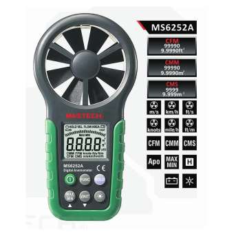 Mastech MS6252A Anemometer CFM CMM