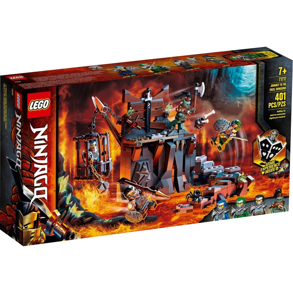 เลโก้ LEGO Ninjago 71717 Journey to the Skull Dungeons