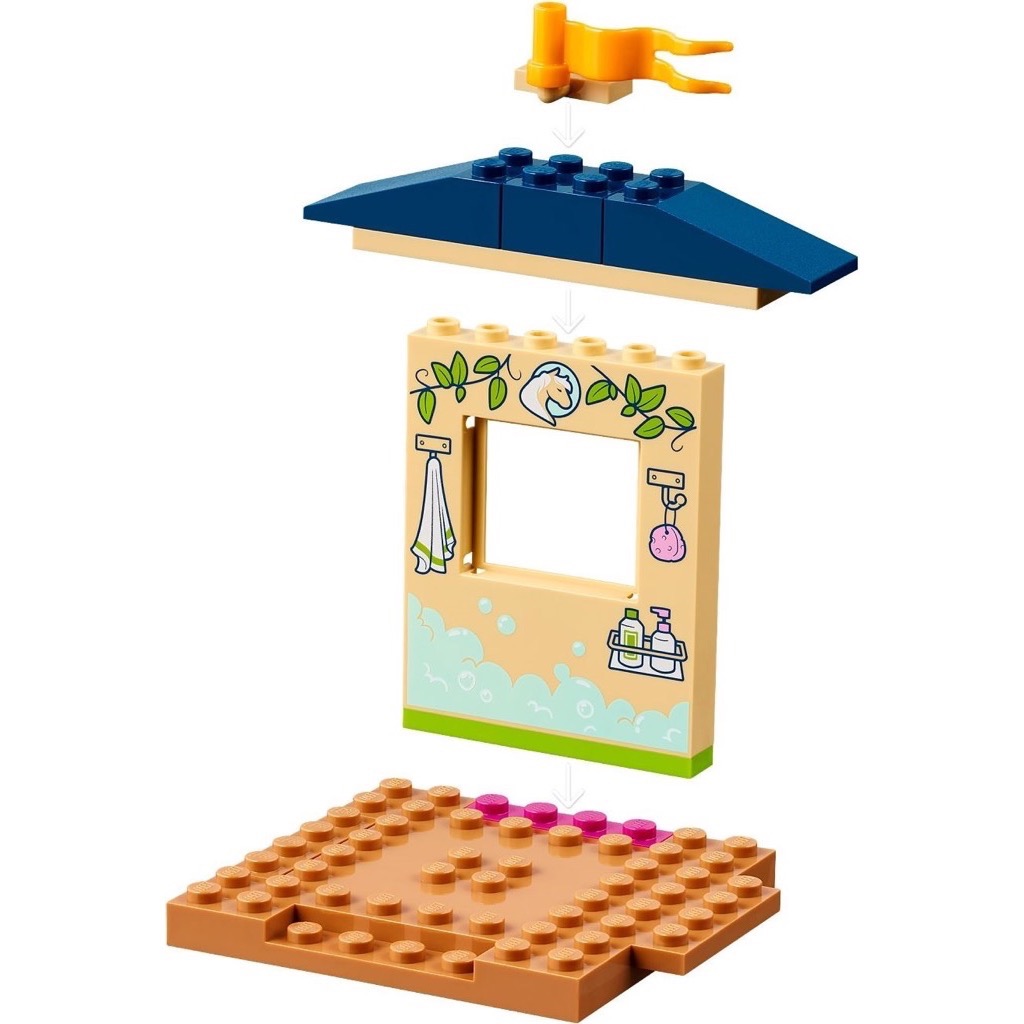 เลโก้ LEGO Friends 41696 Pony-Washing Stable
