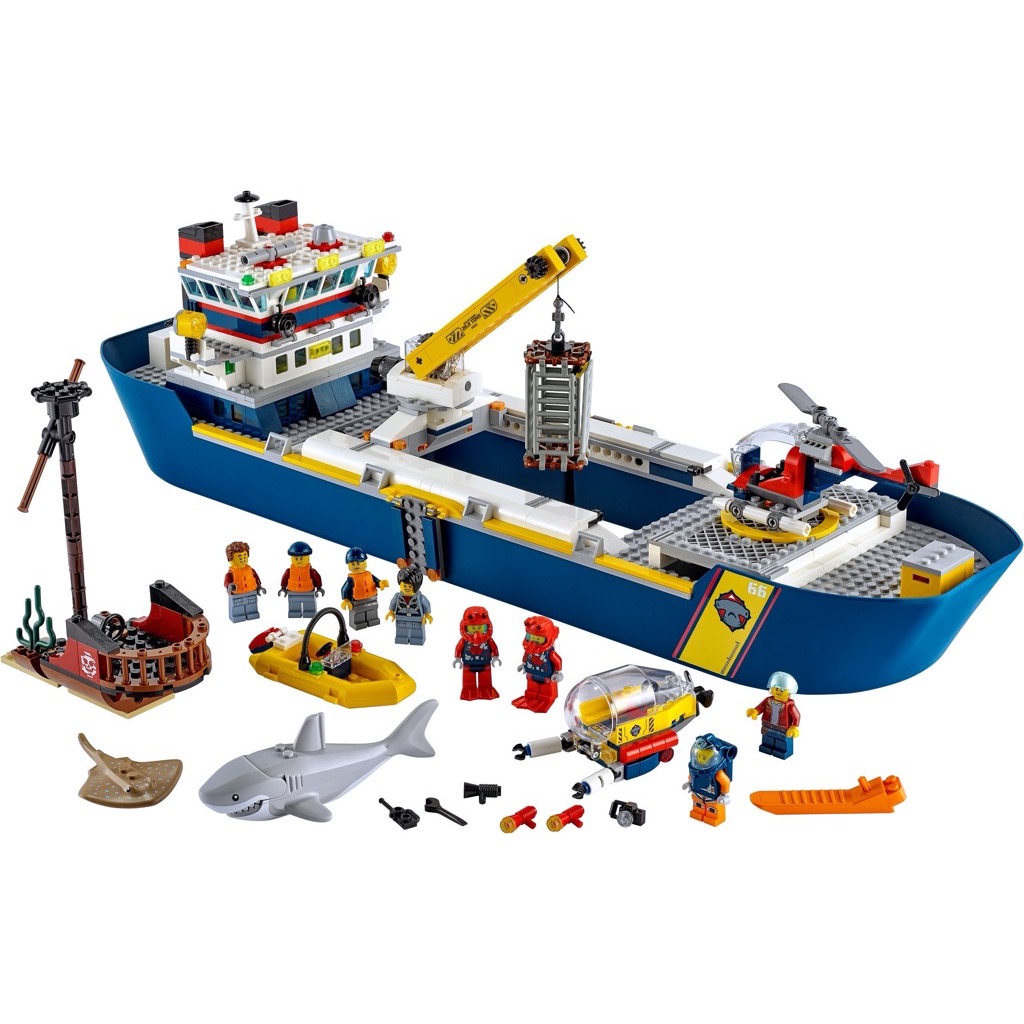 เลโก้ LEGO City 60266 Ocean Exploration Ship